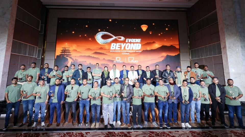Akij Ceramics Marks a New Milestone with “Evolve Beyond Business Conference 2025” in China - Akij Ceramics